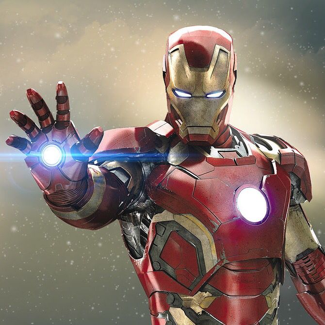 Iron man image to describe what a powered exoskeleton is.