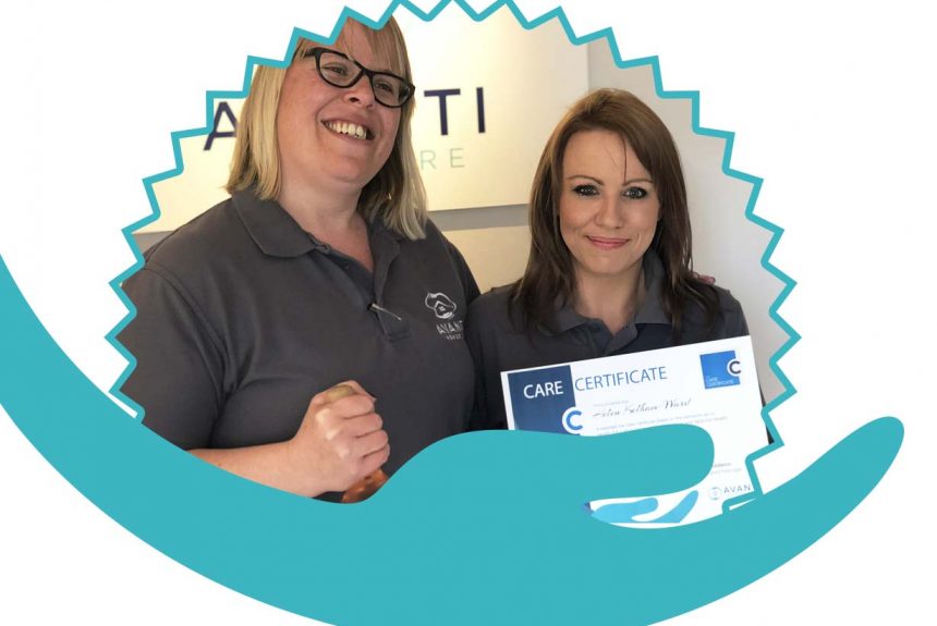 Our first employee passes the Care Certificate