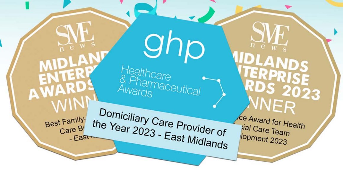 We are a multi-award winning homecare company!